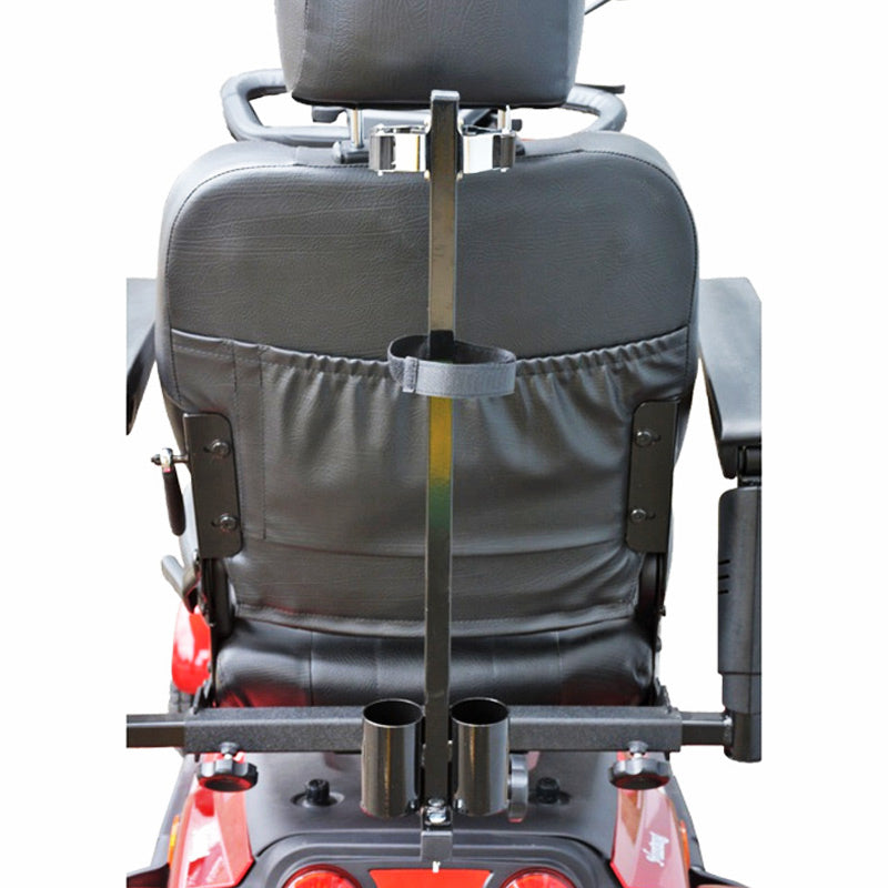 Top Gun Scooter Accessory Crutch Holder - Black