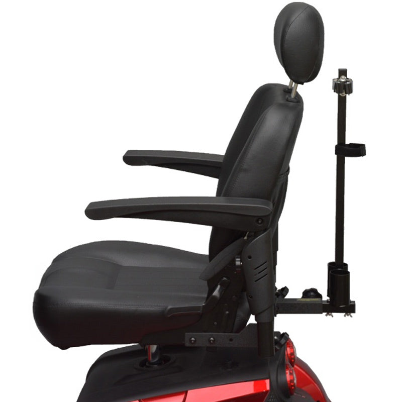 Top Gun Scooter Accessory Crutch Holder - Black