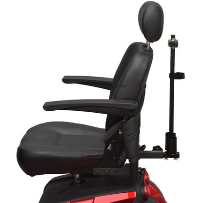 Top Gun Scooter Accessory Crutch Holder - Black
