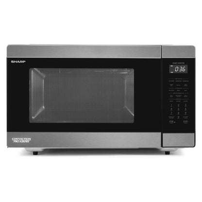 Sharp 36L Pro Airfry Convection Microwave - Black Stainless Steely
