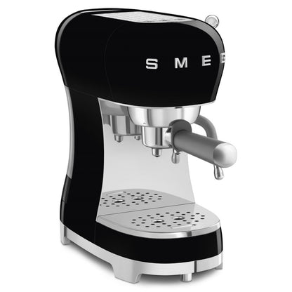 Smeg 50'S Style Espresso Manual Coffee Machine - Black