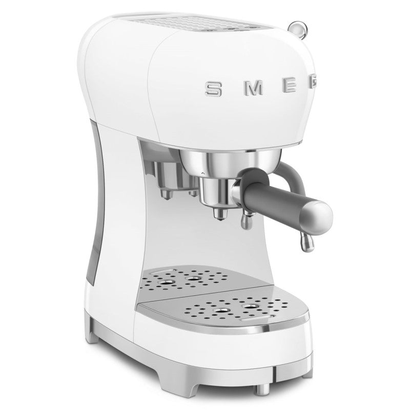 Smeg 50'S Style Espresso Manual Coffee Machine - White