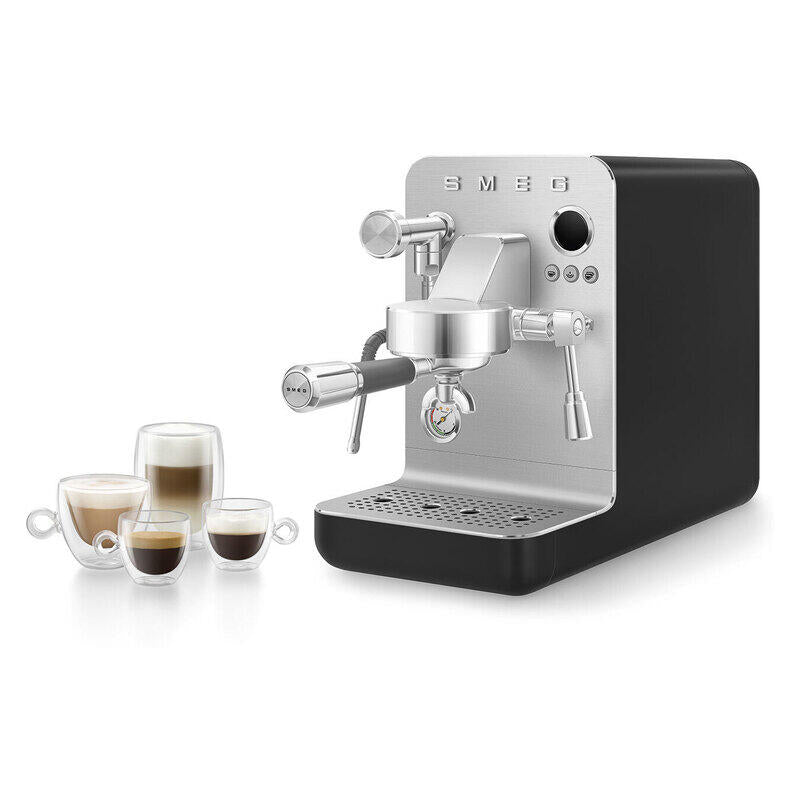 Smeg MiniPro Espresso Coffee Machine - Matte Black