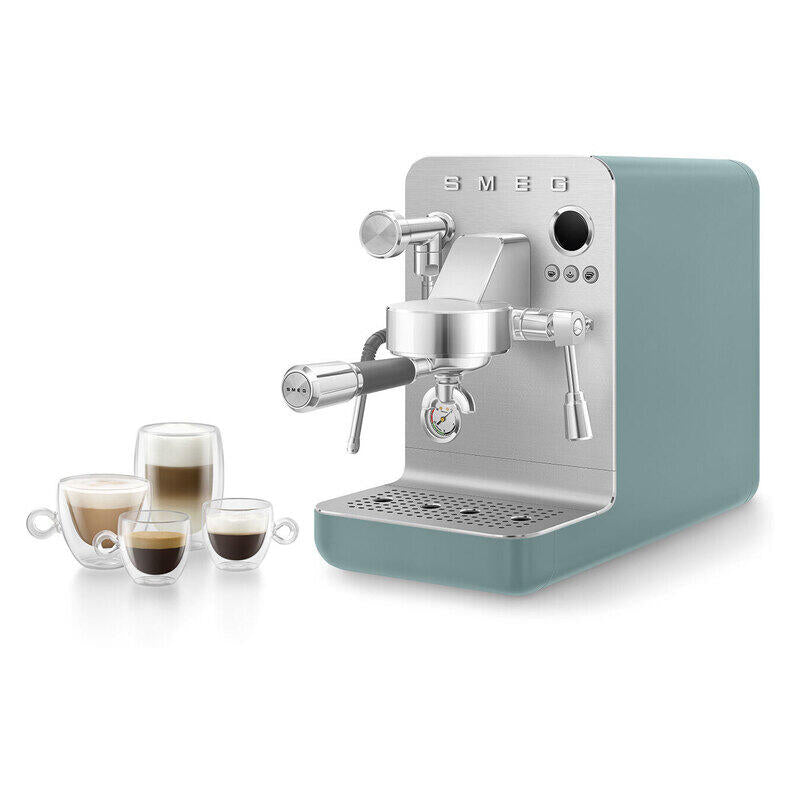 Smeg MiniPro Espresso Coffee Machine - Matte Emerald Green