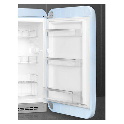 Smeg 135L RH Bar Fridge - Pastel Blue (50's Style Retro)