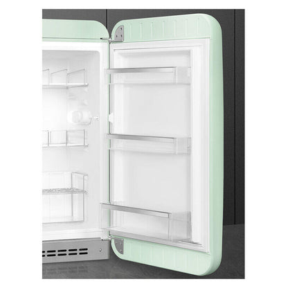 Smeg 135L RH Bar Fridge - Pastel Green (50's Style Retro)