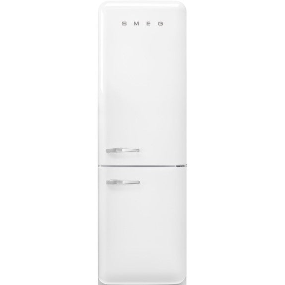 Smeg 331 Litre 50's Retro Style R/H Bottom Mount Refrigerator - White