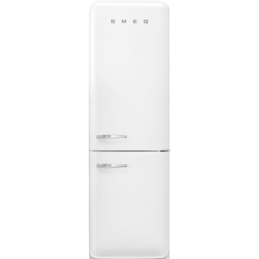 Smeg 331 Litre 50's Retro Style R/H Bottom Mount Refrigerator - White