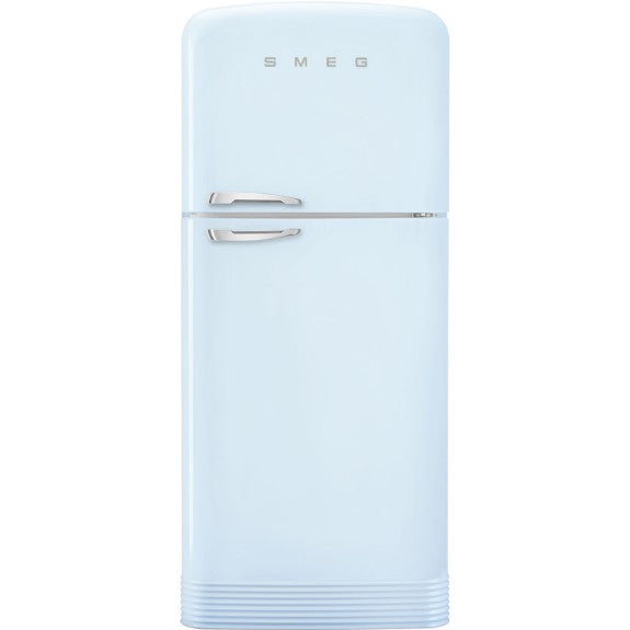 Smeg 524L Retro Style Top Mount Fridge Freezer - Pastel Blue