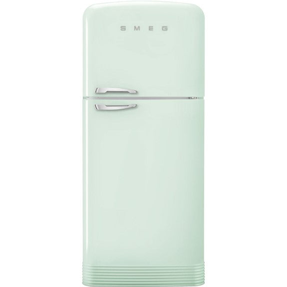 Smeg 524 Litre Retro Style Top Mount Refrigerator - Pastel Green