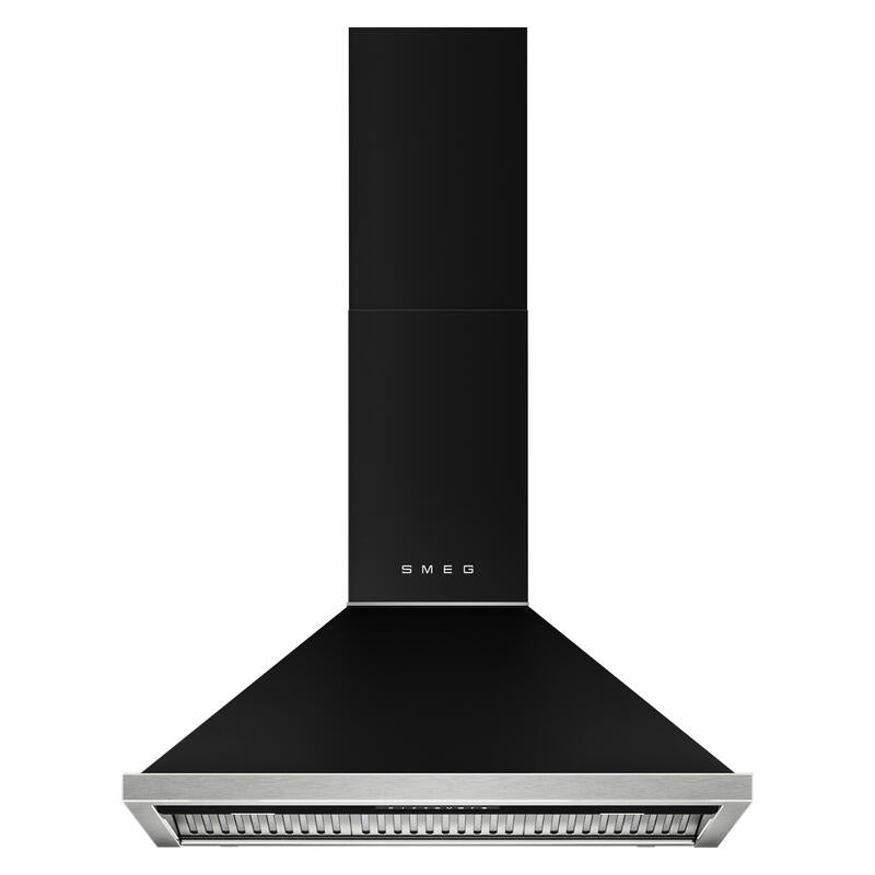 Smeg 90cm Portofino Canopy Rangehood - Anthracite