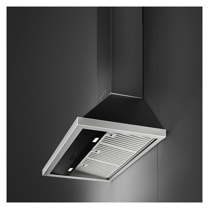 Smeg 90cm Portofino Canopy Rangehood - Anthracite