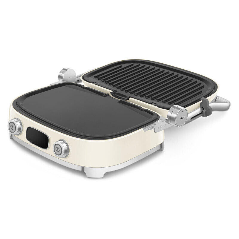 Smeg 50's Style Multigrill & Sandwhich Press - Cream