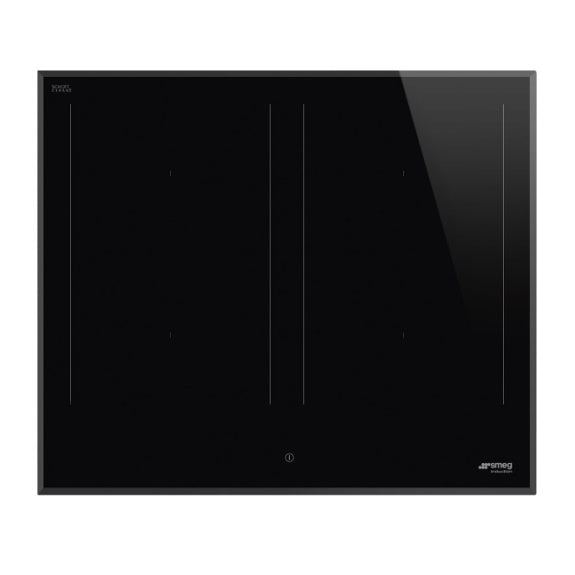Smeg Classic 60cm 4 Zone Induction Cooktop - Black
