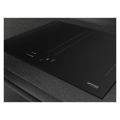 Smeg 60cm 4-Zone Induction Cooktop with Flexible Zones - Matte Black (Classic Aesthetic)