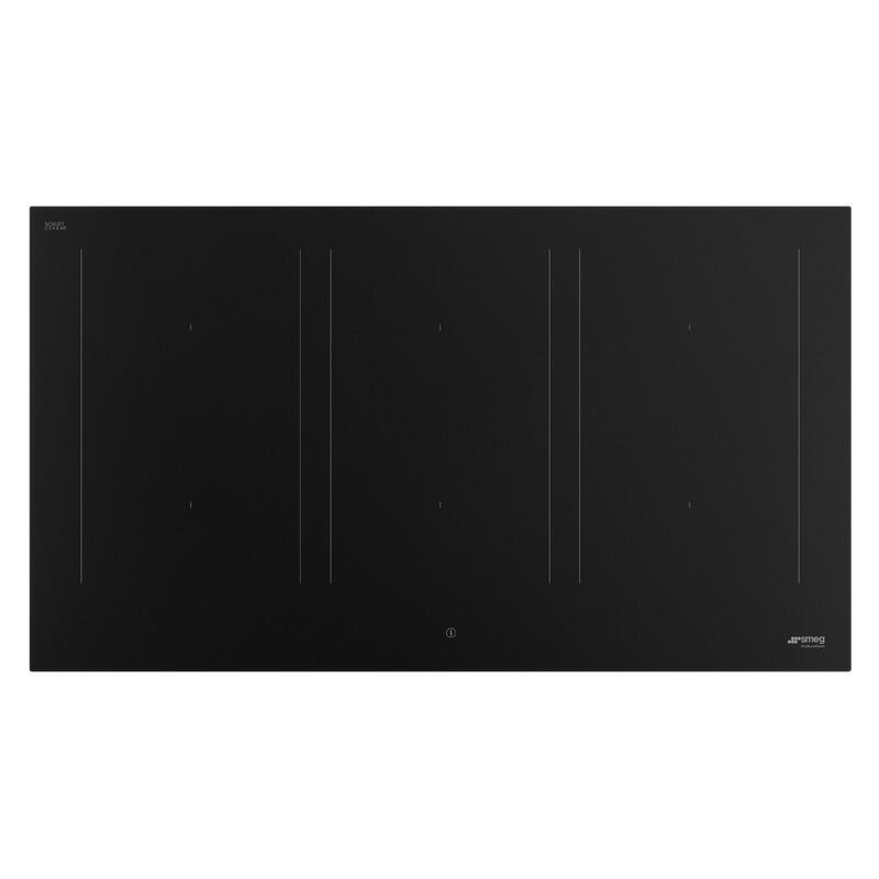 Smeg 90cm 6-Zone Induction Cooktop with Flexible Zones - Matte Black (Classic Aesthetic)