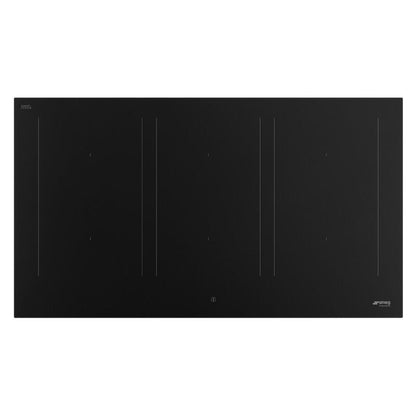 Smeg 90cm 6-Zone Induction Cooktop with Flexible Zones - Matte Black (Classic Aesthetic)