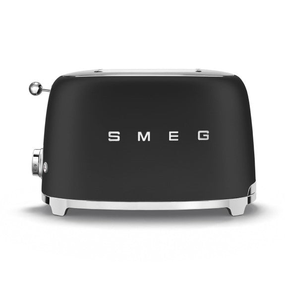 Smeg Retro Style 2 Slice Toaster - Matte Black