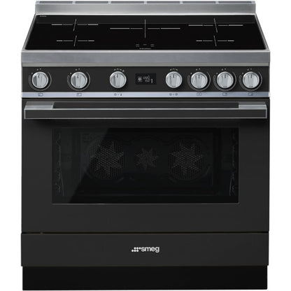 Smeg Portofino 90cm Induction Cooker - Anthracite