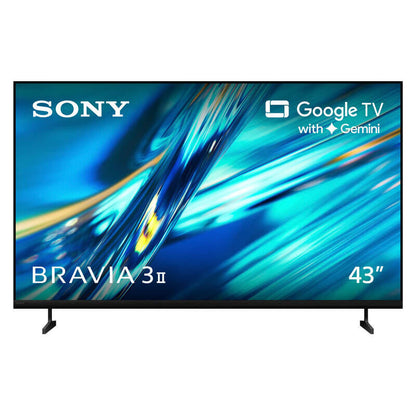 Sony BRAVIA 3 II 43" Smart 4K Google AI TV (2026)