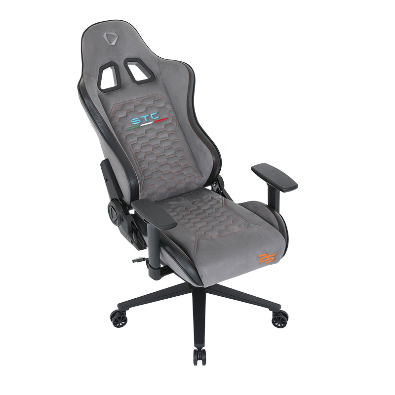 ONEX STC 25Years Limited Ed. Alcantara Gaming Chair -  Volcanic Ash Grey/Black