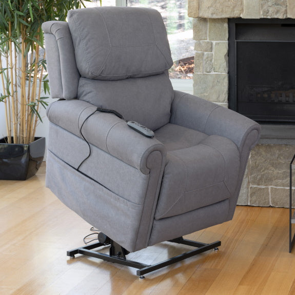 Studio Lift & Recline Fabric Armchair - Fog