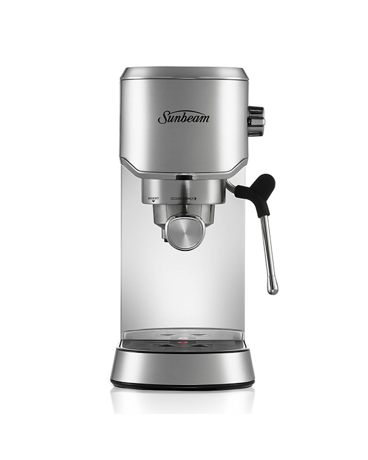 Sunbeam Compact Barista Manual Coffee Machine - Stainless Steel