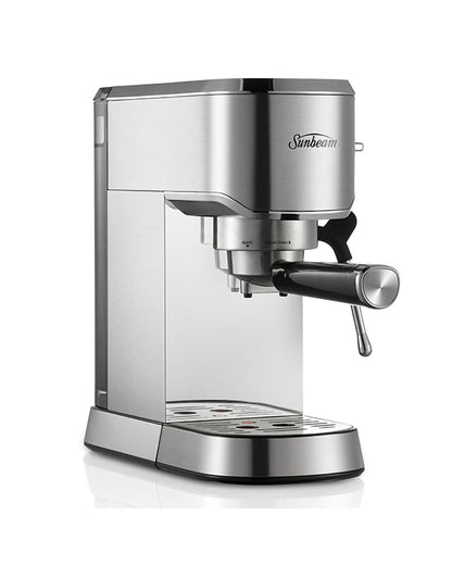 Sunbeam Compact Barista Manual Coffee Machine - Stainless Steel