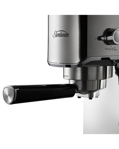 Sunbeam Compact Barista Manual Coffee Machine - Stainless Steel