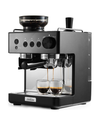 Sunbeam Origins Classic Espresso Manual Coffee Machine - Black