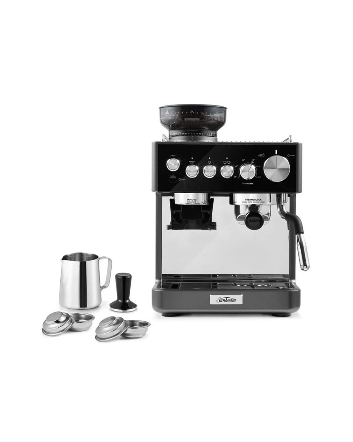Sunbeam Origins Sense Espresso Manual Coffee Machine - Black
