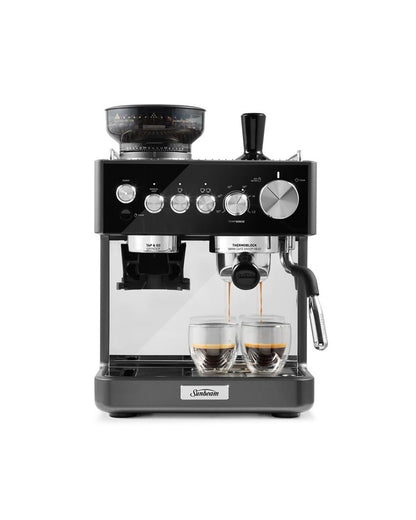 Sunbeam Origins Sense Espresso Manual Coffee Machine - Black