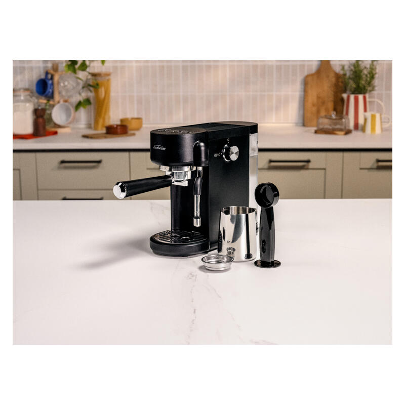Sunbeam PIXL Espresso Manual Coffee Machine - Black