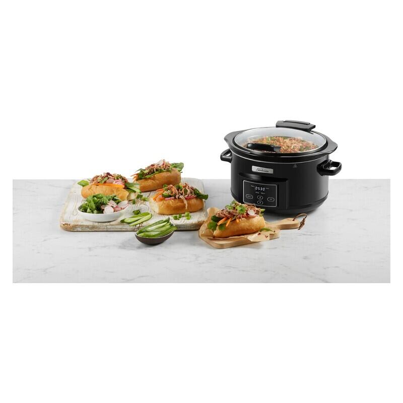 Sunbeam 4.7L Lift & Serve Slow Cooker - Black