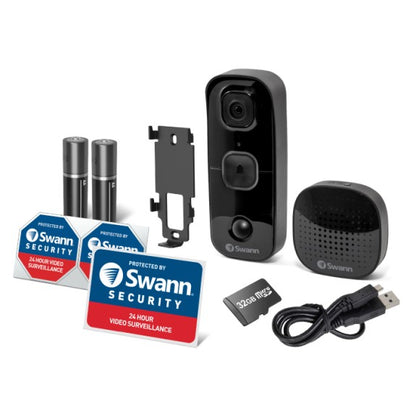 Swann Buddy 1080P Video Doorbell & Chime Kit