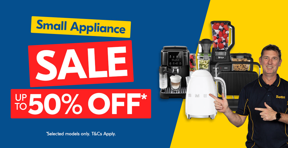 Up to 50% off selected Small Appliances