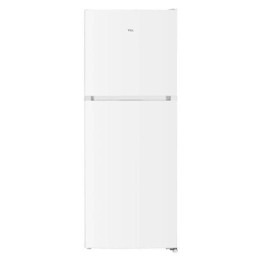 TCL 197L Top Mount Fridge Freezer - White