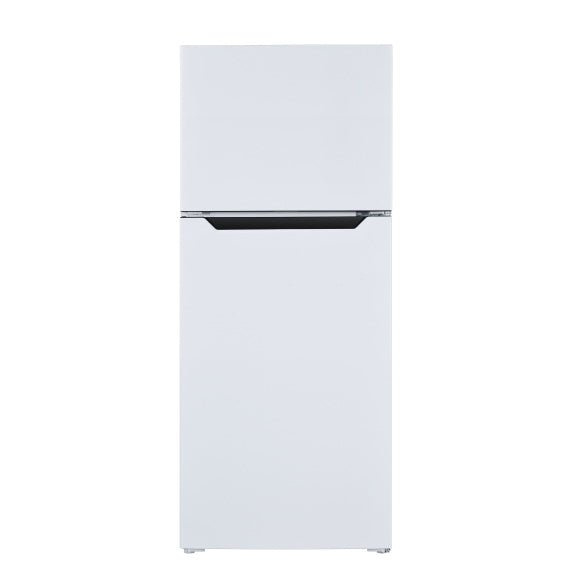 TCL 334L Top Mount Fridge Freezer - White
