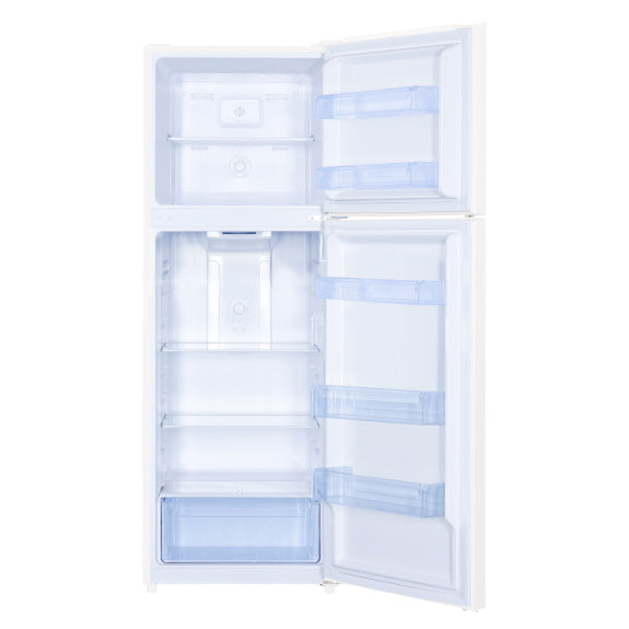 TCL 334L Top Mount Fridge Freezer - White