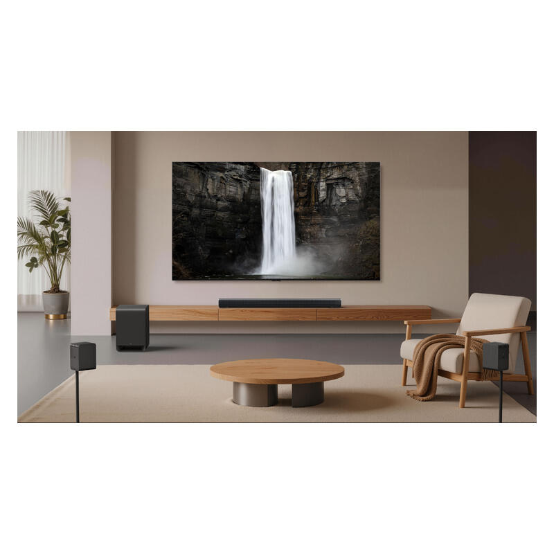 TCL 3.1 Channel Dolby Atmos Soundbar with Wireless Subwoofer - Black
