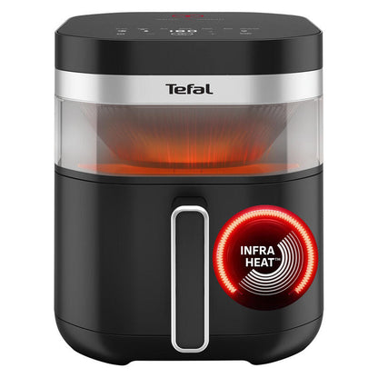 Tefal 7L Ever Fry Infra Heat Single Drawer Air Fryer - Black