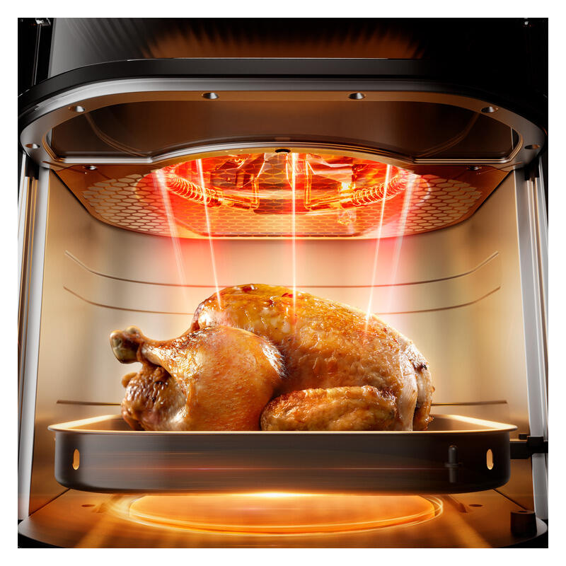 Tefal 7L Ever Fry Infra Heat Single Drawer Air Fryer - Black