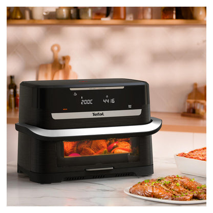 Tefal 9L Ever Fry Infra Heat Flex Air Fryer with Detachable Front - Black