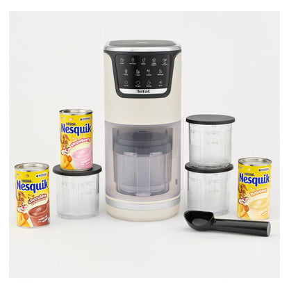 Tefal Dolci Rise Drink & Dessert Maker with Nesquik Tins - White