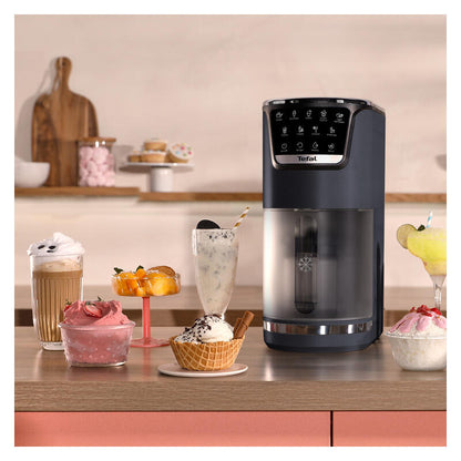 Tefal Dolci Black Knight Drink & Dessert Maker with Nesquik Tins - Black