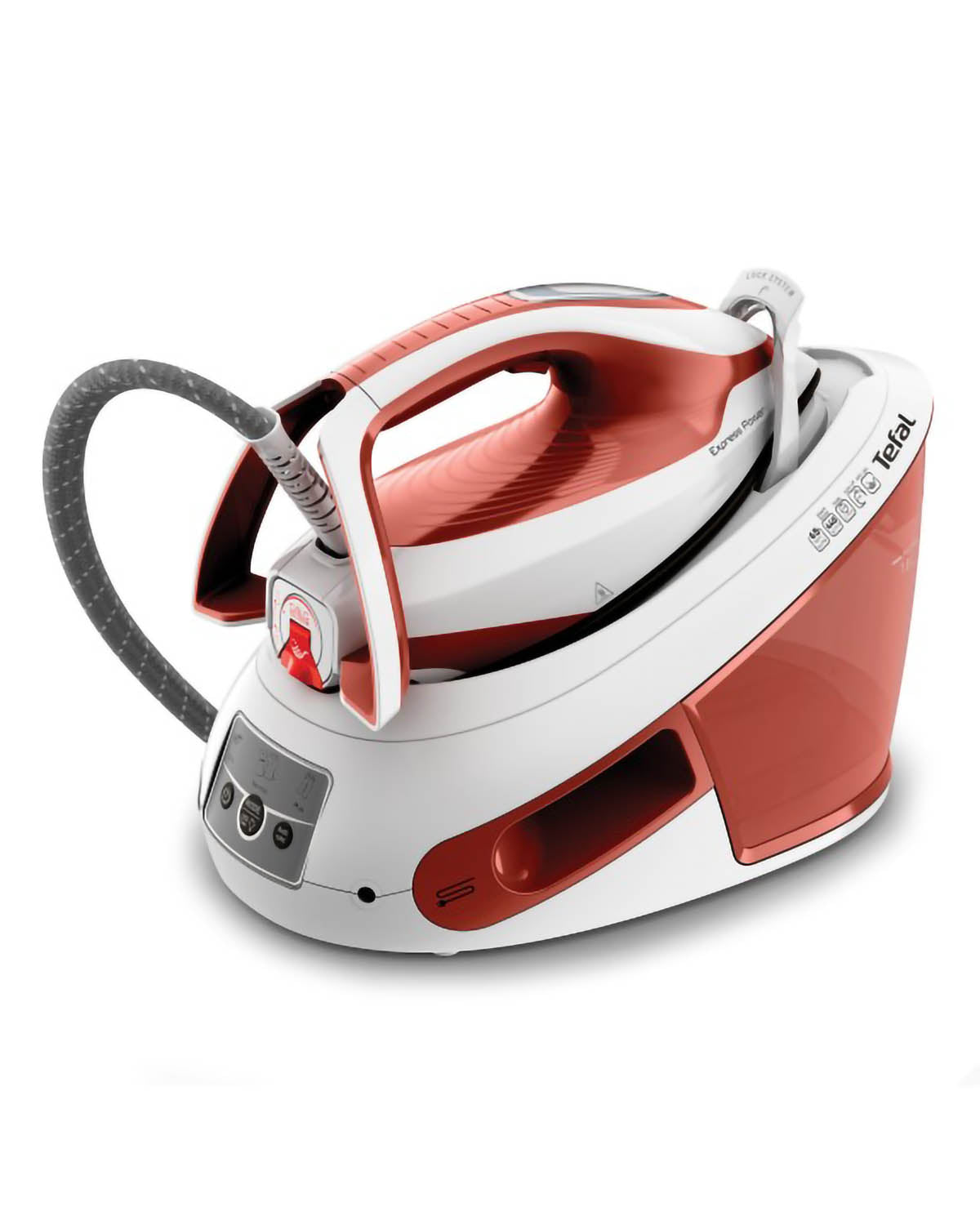 Tefal Express Power Iron & Steam Generator Station - Orange/White