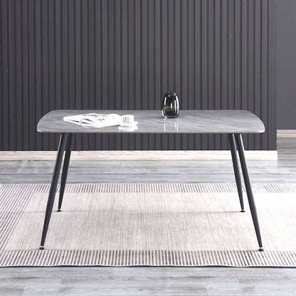 Tempo 150cm Dining Table - Light Grey