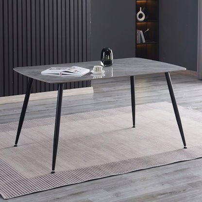 Tempo 150cm Dining Table - Light Grey