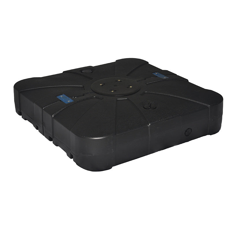 Large Watertank Umbrella Base with Wheels - Black