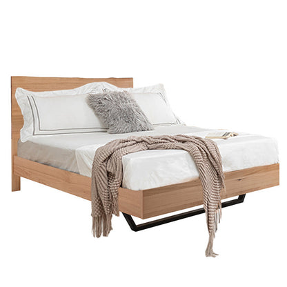 Valhalla 4 Piece Queen Timber Bedroom Suite - Messmate/Black